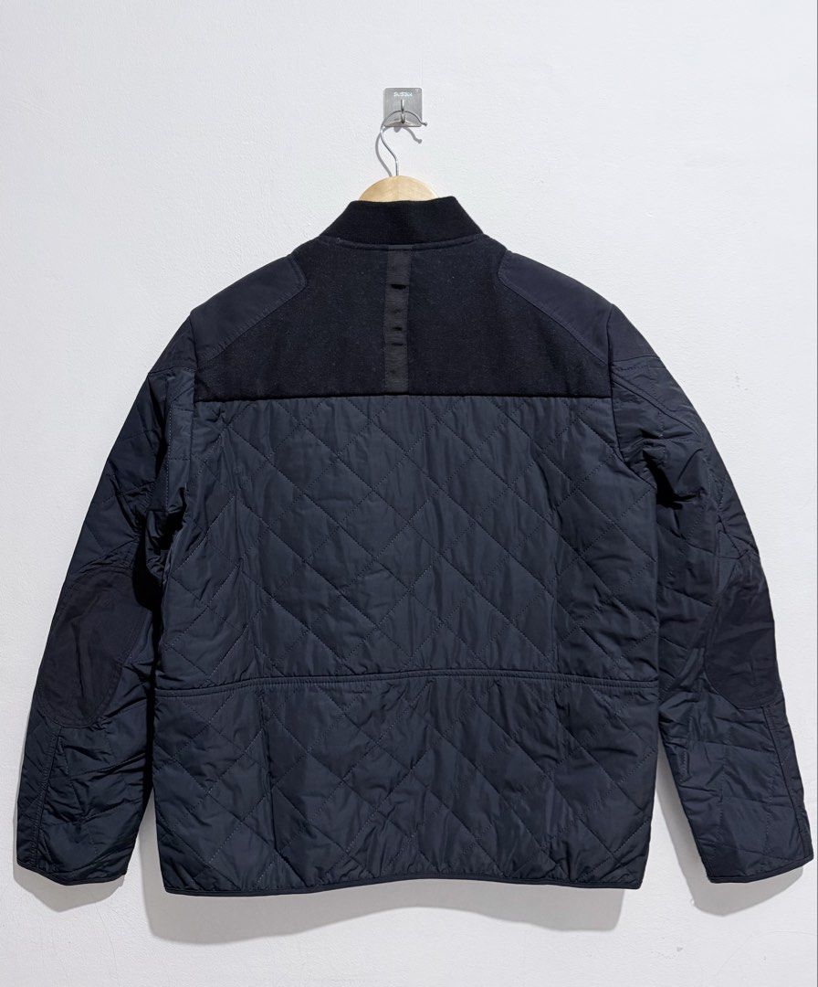 Global Work Navy Blue Quilted Thermolite Jacket (Category: Coats, Jackets and Outerwear) located in Los Banos. Submitted by davidabeg15504 (Listing ID 1460623029, Image 2). Description: Japanese Brand Size Large on tag Width 22 Length 27 Condition: Good as new (No issue 💯) Price: 1880 + sf.