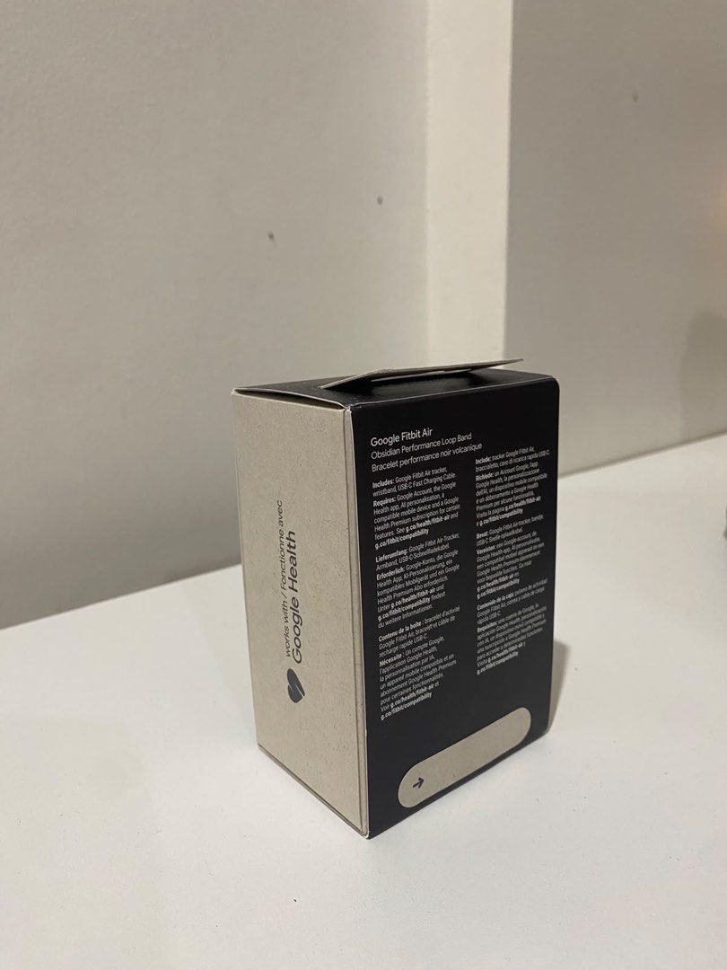 Google Fitbit Air Obsidian Performance Loop Band (Category: Wearables & Smart Watches) located in Pasig City. Submitted by fountainpenmd (Listing ID 1460671030, Image 2). Description: - Brand new sealed. - shipped from Italy 🇮🇹 - last remaining stock Loc Roxas City, Capiz.
