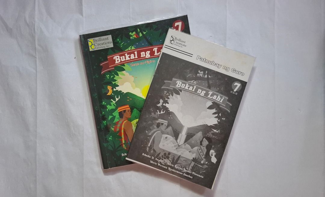 Grade 7 books (Category: Textbooks) located in Quezon City. Submitted by zharzabr (Listing ID 1460673324, Image 1). Description: 1. Brilliant Creations: Bukal ng Lahi — Serye sa Filipino - Not used - Good as new - Comes with Teacher’s Manual 2. REX: Learning and Living in the 21st Century - Not used - Good as new 3. PHOENIX: MAPEH for Today’s Learner - Not used - Good as new Recommended for homeschooling students .