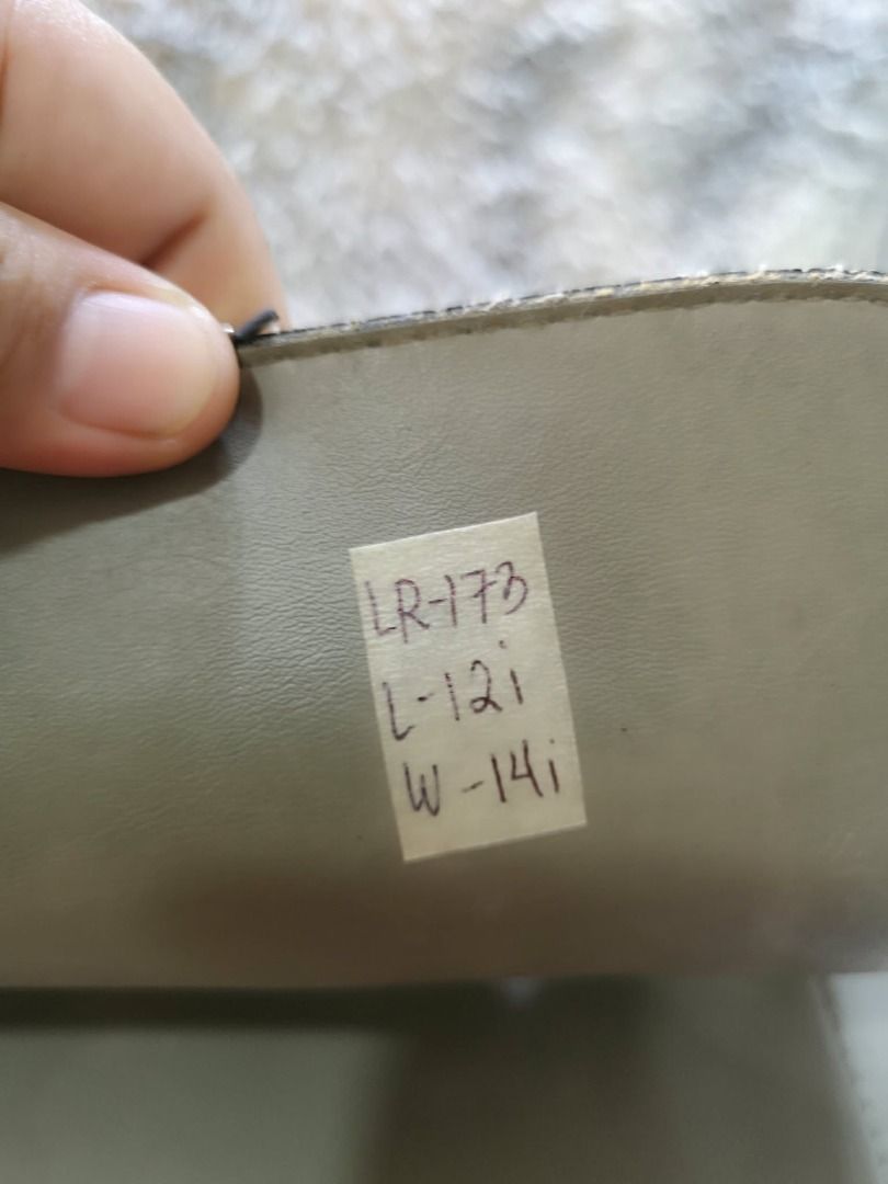 Grey Leather backpack Bag (Category: Backpacks) located in Santa Cruz. Submitted by jmy_surplus.2 (Listing ID 1460524161, Image 2). Description: Size ; L - 12 W - 14 Color ; Grey Type ; Backpack bag Brand ; No Brand Material ; Leather Style ; Smooth leather Backpack bag LR 173 JMY 5 Batch #218.