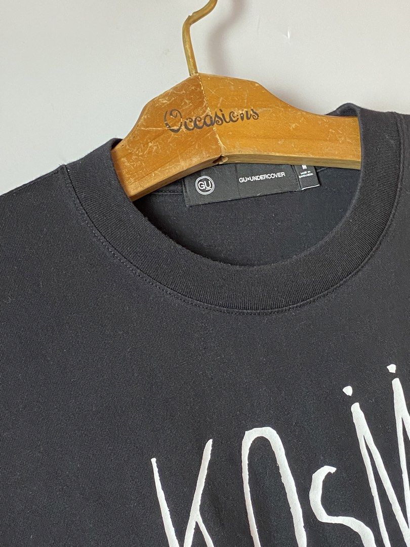 GU X Undercover Shirt (Category: Tshirts & Polo Shirts ) located in Quezon City. Submitted by loloyz123 (Listing ID 1460519672, Image 2). Description: GU X Undercover Shirt Condition: Very good Color rate: 9.8/10 Color: Black Size: Medium L: 28 W: 22 inches.