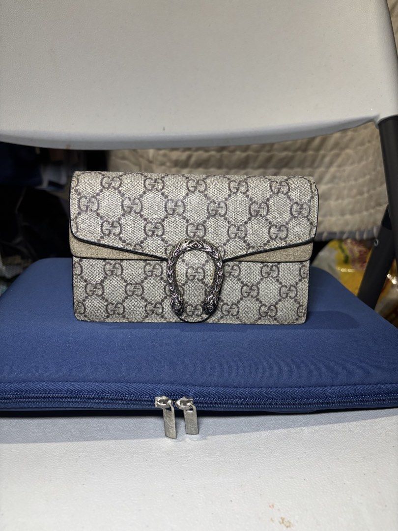 Gucci Dionysus Mini Wallet on Chain (Category: Luxury Bags & Wallets) located in Kabacan. Submitted by kjfmcollectionph (Listing ID 1460630421, Image 1). Description: Ukay Please see photos for details and issues.