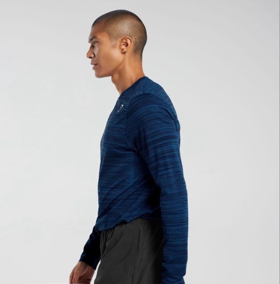 Gymshark Men Heather Longsleeves Large. (Category: Activewear) located in Davao. Submitted by marthascloset (Listing ID 1460709598, Image 3). Description: PN220.