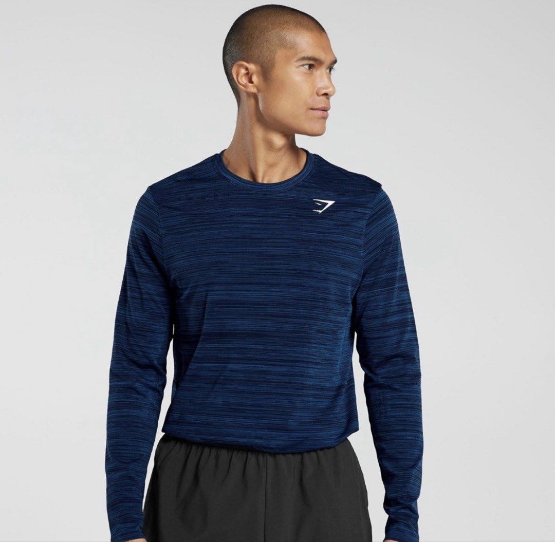 Gymshark Men Heather Longsleeves Large. (Category: Activewear) located in Davao. Submitted by marthascloset (Listing ID 1460709598, Image 1). Description: PN220.