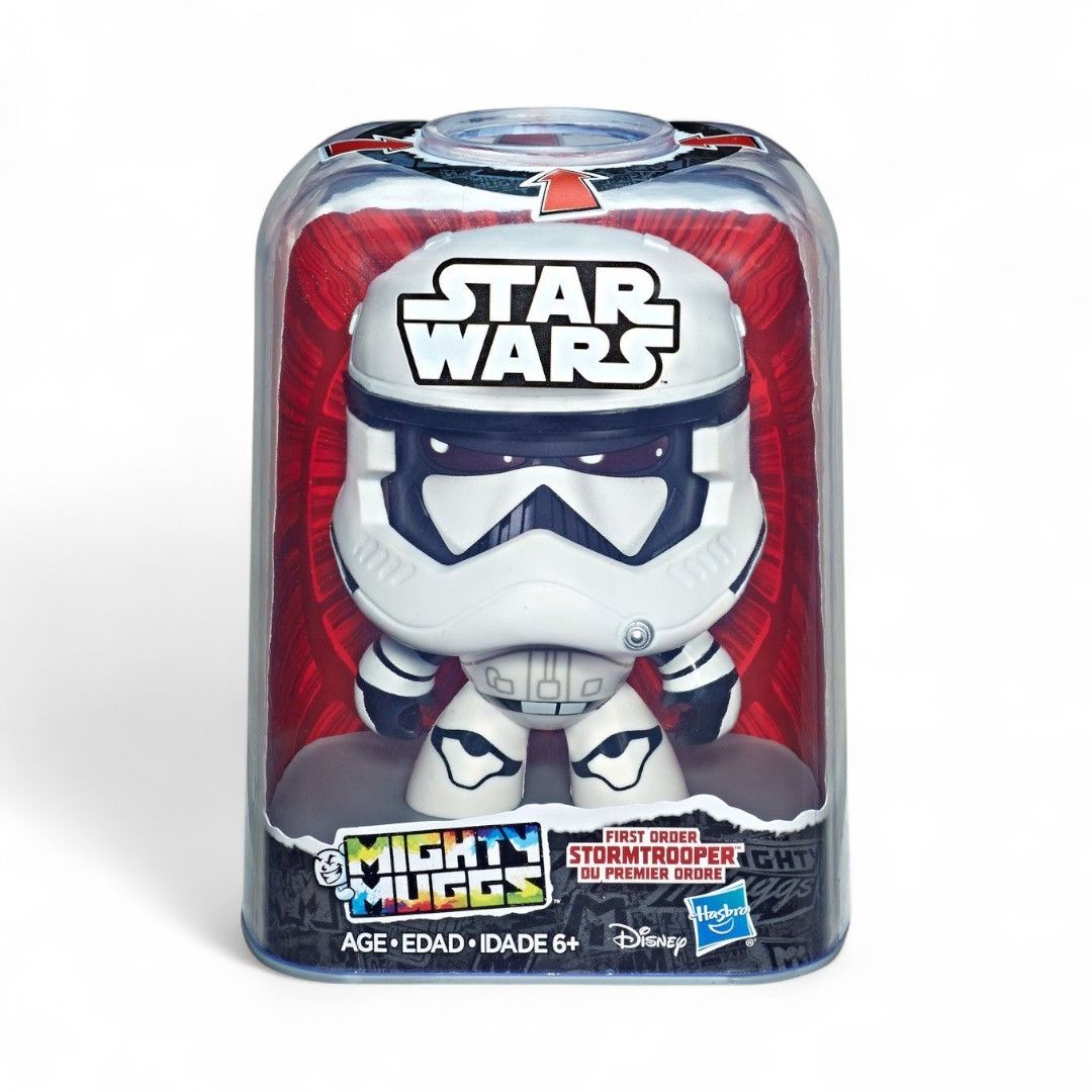 Hasbro Star Wars Mighty Muggs First Order Stormtrooper Action Figure (Category: Figurines & Statues) located in Pasig City. Submitted by kumiko08 (Listing ID 1460706973, Image 1). Description: 📌 brand new in plastic storage 📌 plastic storage may have some scratches from storage and shipping 📌 authentic product by Hasbro Features & details 📌 3 different facial expressions 📌 press down on head to change face 📌 3.75-inch collectible figure wit