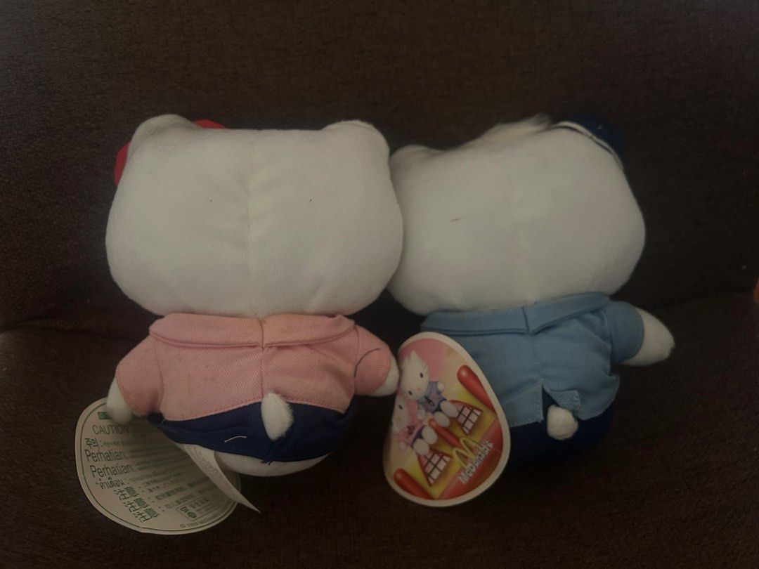 Hello Kitty & Dear Daniel in Mcdo Crew Costume (Category: Character Goods) located in Binan City. Submitted by impulsebuyer12 (Listing ID 1460638556, Image 2). Description: Mcdo promo sometime 1999 to early 2000.