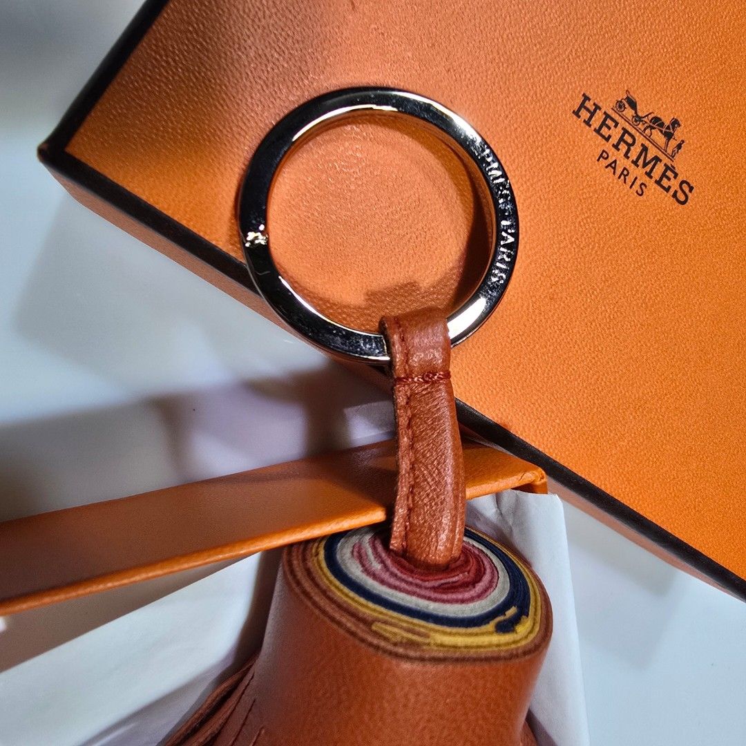 Hermes Carmen Tassel Bag Charm Keychain (Category: Luxury Bags & Wallets) located in Paranaque City. Submitted by portodimoda (Listing ID 1460627845, Image 2). Description: AUTHENTIC AND AVAILABLE!!! Multicolor, comes with a box only .