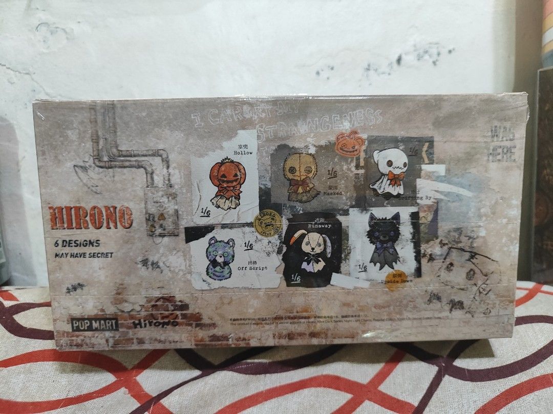 Hirono after dark night light charm (Category: Charms) located in Quezon City. Submitted by hirayakarilagan (Listing ID 1460545189, Image 1). Description: Hirono after dark night light charm confirmed set opened bottom box unsealed foil to check no card on this series hollow 950 drifting by 1000 SOLD🥳 runaway 850 upside down 900 off script 850 masked 950 not for sensitive, boxes are hard to open due to glue.