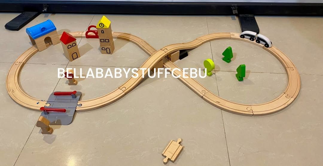 IKEA Wooden Train Set (Category: Kids Toys) located in Cebu City. Submitted by bellababystuffcebu (Listing ID 1460714766, Image 1). Description: IKEA Wooden Train Set Preloved in Like New Condition Please see video for reference https://fb.watch/Jwtk5tsjYN/? We ship Nationwide! PICK UP TALISAY, Cebu DELIVERY | SHIPPING BUYERS EXPENSE COD AVAILABLE via Grab Lalamove Maxim. Buyer will book for COD Payment NO COD OUTSIDE CEBU *STRICTLY NO RESERVATIO