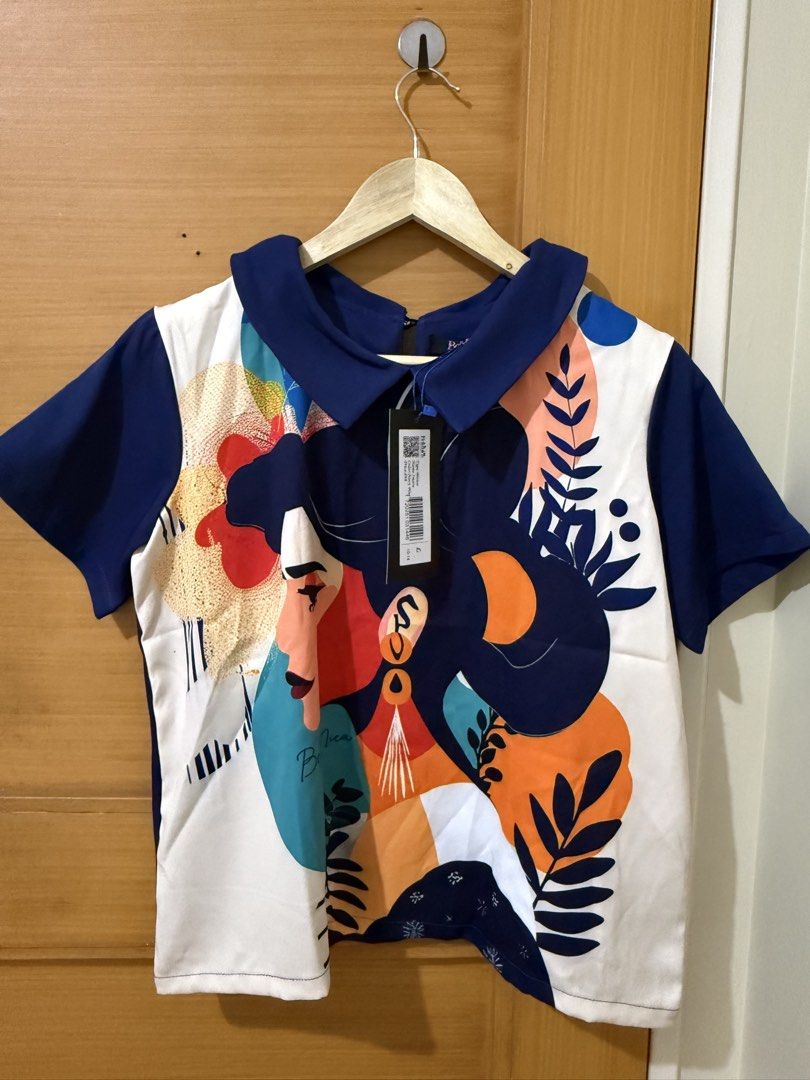 Imara navy blue blouse (Category: Blouses) located in Taguig. Submitted by happy.viascloset (Listing ID 1460665980, Image 1). Description: .