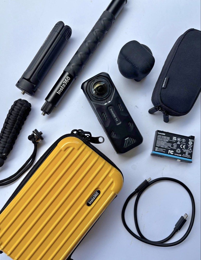 Insta 360 x4 (Category: Other Gadgets) located in Manila. Submitted by ytudo (Listing ID 1460539380, Image 1). Description: ‼️FOR SALE ‼️ Price: Php 19,000 (negotiable) >Insta360 X4 >Insta360 Original Battery (x1) >Framecase >Invisible stick >Lens guard >Protective pouch >Lens cloth >Charging cable >With box Freebies - > insta hard case > tripod feet oem > bullet time handle accessory oem > mini storage bag Issue: NO issue. NO scratches sa lens. 
