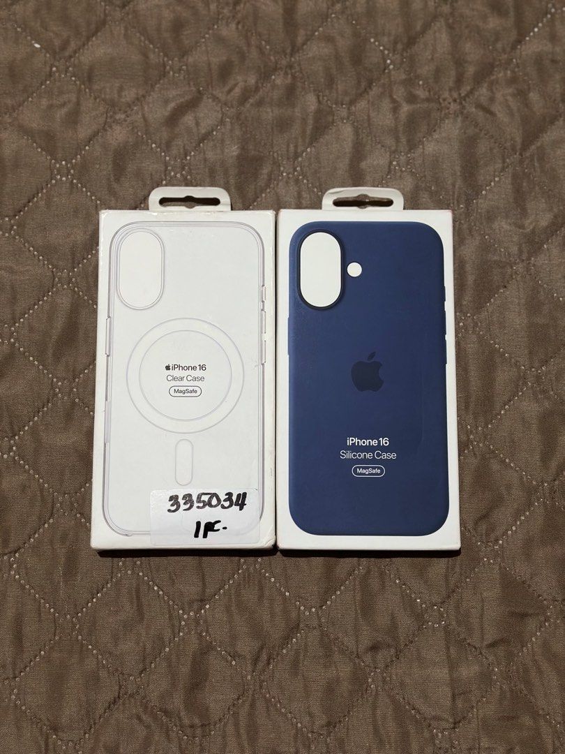 iPhone 16 Original Cases (Category: Cases & Sleeves) located in Manila. Submitted by jflo.vault (Listing ID 1460662213, Image 1). Description: iphone 16 original cases — barely used for 2 months kasi may iba pa akong cases ₱700 each, take all for ₱1200 fix 📍 meet up around manila or lalamove.