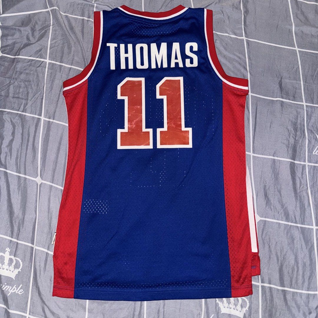 Isiah Thomas Pistons NBA Jersey (Category: Activewear) located in Manila. Submitted by freemanwsi (Listing ID 1460512675, Image 2). Description: Faded patches.