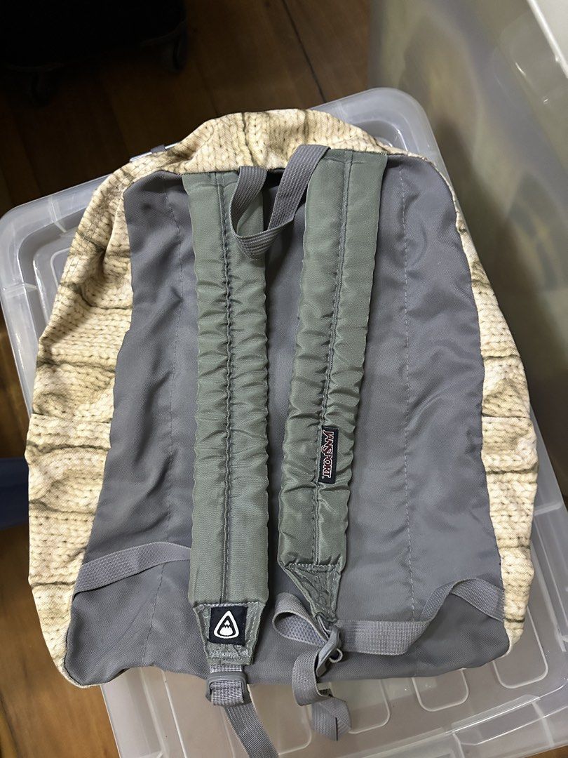 Jansport SuperBreak Backpack Limited Edition Multi Sweater Knit (Category: Backpacks) located in Manila. Submitted by declutteringlot (Listing ID 1460642326, Image 2). Description: .