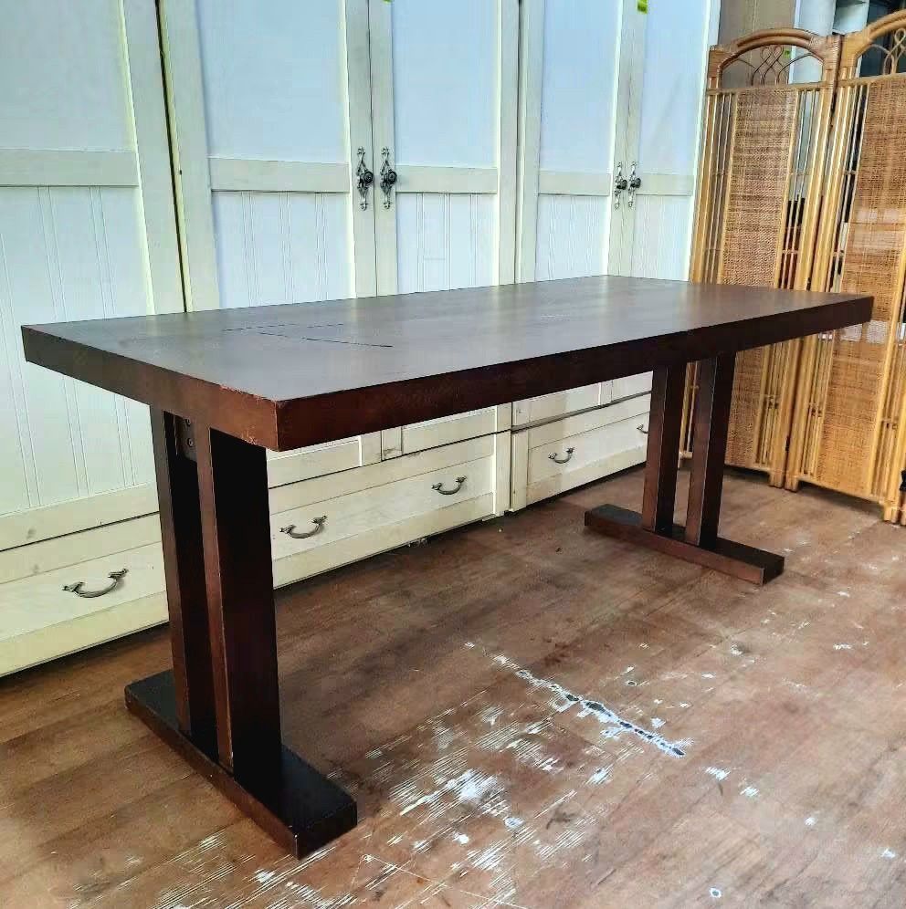 Japan Surplus Japandi single-slab dining table | heavy-duty solid wood (Category: Tables & Sets) located in Paranaque City. Submitted by eu.kr.jpsurplus (Listing ID 1460644819, Image 3). Description: 💳 𝐌𝐨𝐝𝐞 𝐨𝐟 𝐏𝐚𝐲𝐦𝐞𝐧𝐭 ✅ QR Ph Credit Card (Visa/MC) ️️✅️ QR Ph SP@yL@ter (Sh0pee) ✅️ GCash ✅ BDO Bank Transfer ✅ BPI Bank Transfer 📍 𝙋𝙖𝙮𝙢𝙚𝙣𝙩 𝙞𝙨 𝙢𝙖𝙙𝙚 𝙪𝙥𝙤𝙣 𝙥𝙞𝙘𝙠-𝙪𝙥 𝙛𝙧𝙤𝙢 𝙪𝙨..