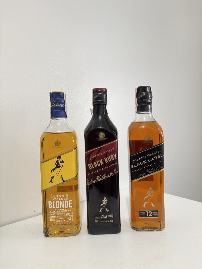 JOHNNIE WALKER 700ML (Category: Beverages) located in Manila. Submitted by _snapnsell (Listing ID 1460618098, Image 1). Description: Blonde and JW Black na lang po .