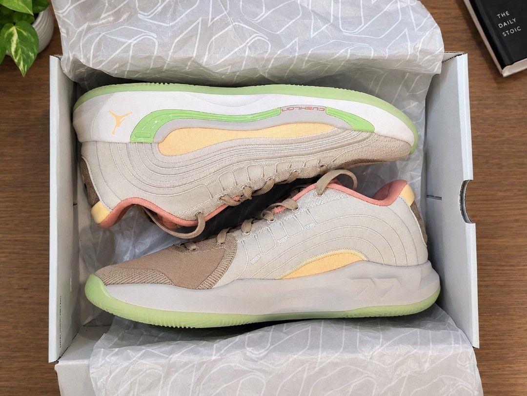 Jordan Luka 4 PF US10.5 (Brand New) (Category: Sneakers) located in Manila. Submitted by dorkystuff (Listing ID 1460457359, Image 3). Description: Brand New / Unworn JORDAN LUKA 4 US SIZE 10.5 Colorway: Light Orewood and Tangerine with original box rfs: bought wrong size selling below purchase price already pickup lalamove manila area or j&t shipping #hoops #basketball #signatureshoes #luka #jordan #sneaker #sneakerheads.
