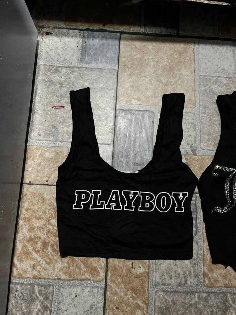 Juicy couture and Play boy tops (Category: Others Tops) located in Alcoy. Submitted by kyle_fnds (Listing ID 1460522696, Image 2). Description: 999 aspack Both good condition.