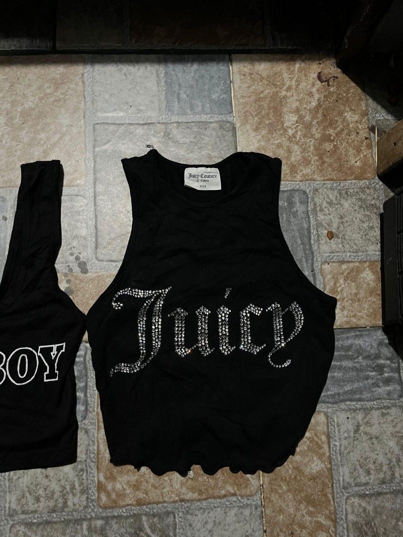 Juicy couture and Play boy tops (Category: Others Tops) located in Alcoy. Submitted by kyle_fnds (Listing ID 1460522696, Image 3). Description: 999 aspack Both good condition.