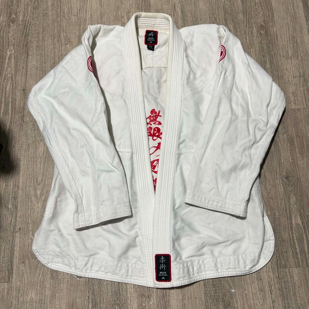 Jujitsu Gi set (Category: Activewear) located in Paranaque City. Submitted by raphaeldleon (Listing ID 1460531295, Image 1). Description: Decent condition Size - Top: 30" by 22"; Bottoms: 39" by 18".