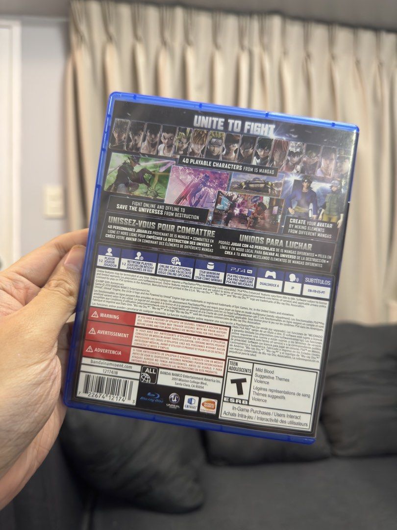 Jump Force PS4 CD (Category: PlayStation) located in Pasig City. Submitted by robbiseraphin (Listing ID 1460631149, Image 2). Description: 🎮 Selling: Jump Force for the PS4 (delisted na siya) 💰 For only 800 php! —————— 📱PM me if you have any questions .