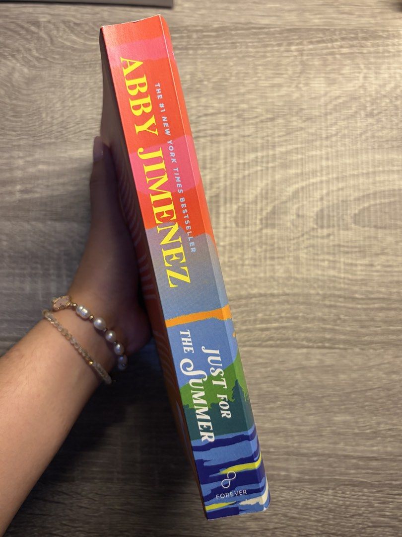 Just for the Summer by Abby Jimenez (Category: Storybooks) located in Quezon City. Submitted by cicimrcdr (Listing ID 1460699442, Image 2). Description: Not used, like brand new ! (Bought from fullybooked) MOP: gcash or bank transfer.