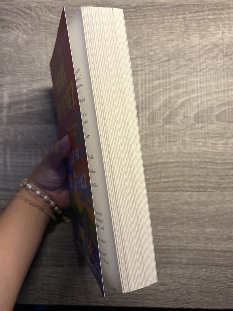 Just for the Summer by Abby Jimenez (Category: Storybooks) located in Quezon City. Submitted by cicimrcdr (Listing ID 1460699442, Image 3). Description: Not used, like brand new ! (Bought from fullybooked) MOP: gcash or bank transfer.
