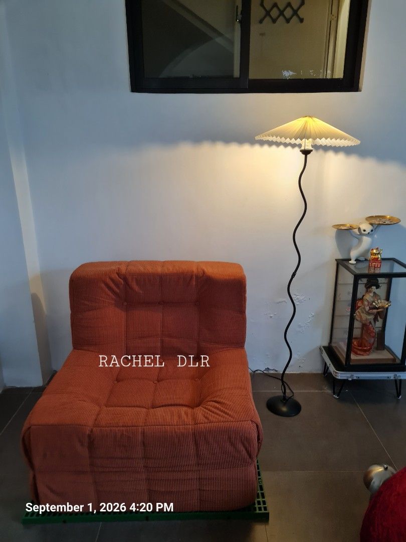 Kashima inspired Lounge Accent Chair (Category: Chairs) located in Antipolo. Submitted by sorastudio (Listing ID 1460578549, Image 2). Description: brand new no issue rfs: bought the wrong color 1 seater 83+96+73CM=2.68 *37.80 *28.74in.