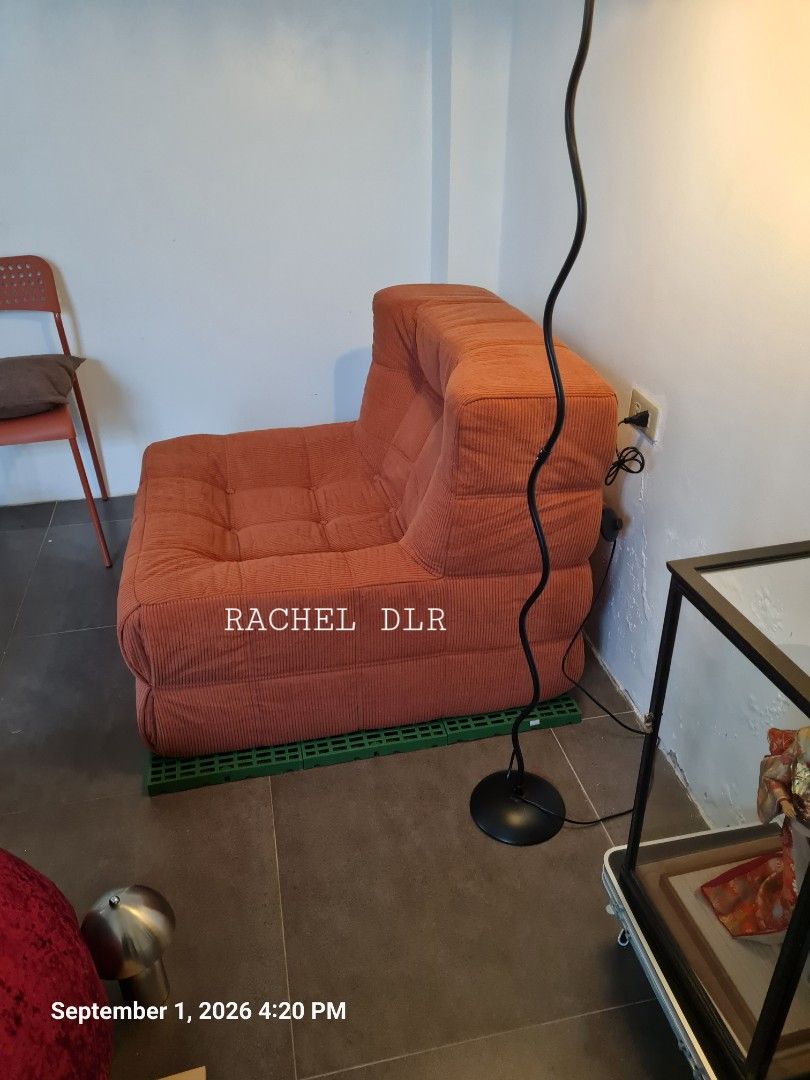 Kashima inspired Lounge Accent Chair (Category: Chairs) located in Antipolo. Submitted by sorastudio (Listing ID 1460578549, Image 3). Description: brand new no issue rfs: bought the wrong color 1 seater 83+96+73CM=2.68 *37.80 *28.74in.