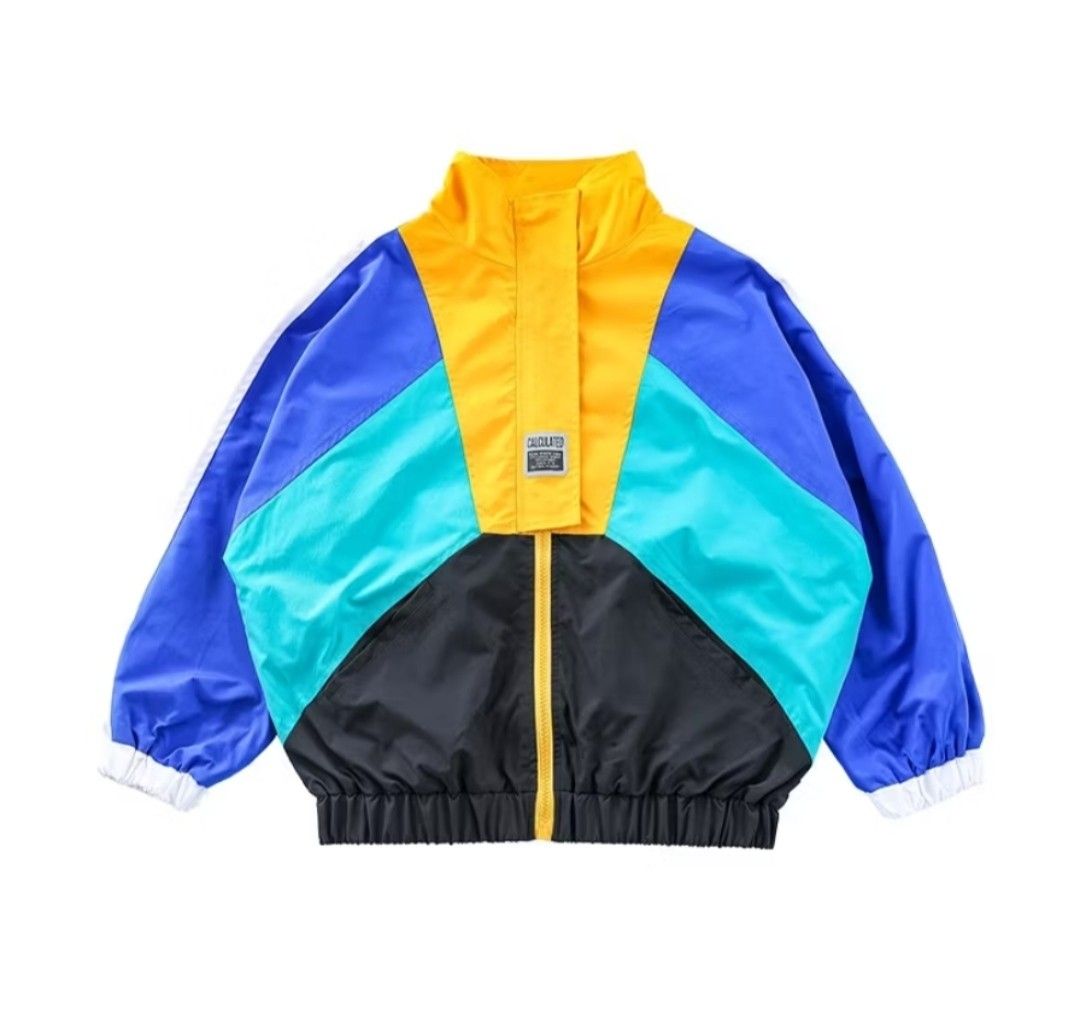 Tracksuit Jacket and Pants Set (Category: Babies & Kids Fashion) located in Manila. Submitted by angelyneni39862 (Listing ID 1460509756, Image 2). Description: FOR SALE: Kids Terno Jacket & Pants Set 💙💛💚 Selling my son’s brand new terno jacket and pants set ✨ Bought for an event but unfortunately the event was cancelled, so he wasn’t able to use it. ✅ Condition: Brand new / never used ✅ Size: 170cm (best for bigger kids/pre-teens) ✅ Stylish co