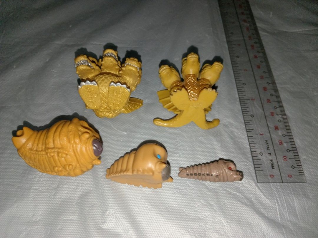 King Ghidora Mothra Larva Chibi SD Mini Figures Godzilla Kaiju (Category: Designer & Blind Box Toys) located in Naic. Submitted by morosetoys (Listing ID 1460653946, Image 3). Description: 75 each. ‎1 day reservation only. ‎ ‎GCash payment then Flash Express or Lalamove delivery. ‎ ‎No COD or COP. ‎No Meet Up. ‎No trade. ‎ ‎Please send me a message for other questions..
