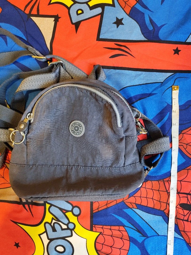 Kipling Ives Mini (Category: Backpacks) located in Valenzuela. Submitted by nl.ndy (Listing ID 1460588671, Image 1). Description: Kipling Ives Mini 2-way bag Authentic, no issues Used once, 9/10 see pics for dimensions decluttering pickup only @ valenzuela city .