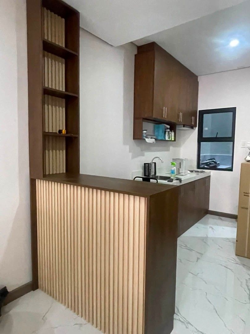 kitchen cabinet customize (Category: Bathroom & Kitchen Fixtures) located in Manila. Submitted by rhoda_81 (Listing ID 1460611263, Image 1). Description: MADE TO ORDER PINEWOOD WOOD ,PLYBOARD Customize kitchen cabinet any paint color request are available ✔100℅ Quality ✔Free delivery On Selected Areas ✔Open for Cuztomized design/size ✔May loffbed/daybed/Chair/table/kitchen cabinet are accepted please contact fbapge rhoda wood furniture -THANK YOU