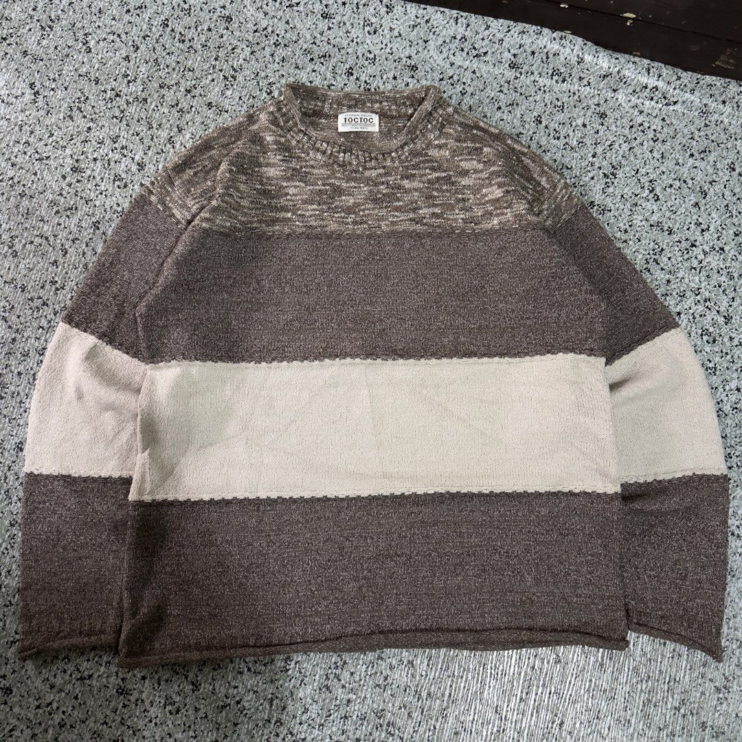 Knited Sweater (Category: Coats, Jackets and Outerwear) located in Baguio. Submitted by secondoption.ph (Listing ID 1460509158, Image 1). Description: Size large Length 28 Width 23.