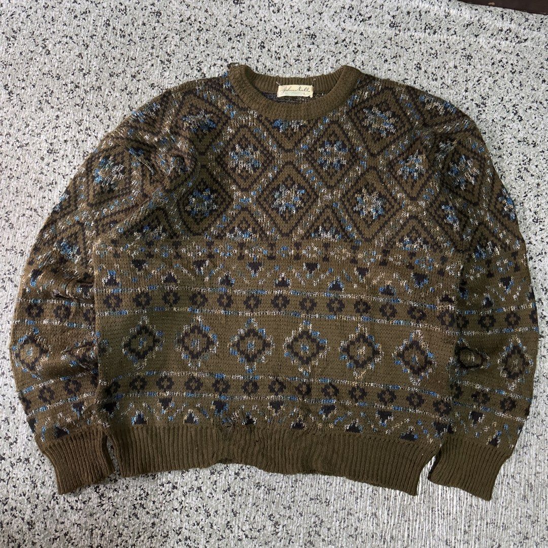 Knited Sweater (Category: Coats, Jackets and Outerwear) located in Baguio. Submitted by secondoption.ph (Listing ID 1460512902, Image 1). Description: Size medium Length 24 Width 23.