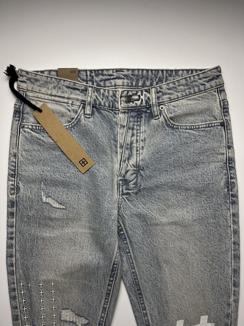Ksubi Van Winkle “Tricks” Distressed Skinny Jeans (Category: Jeans) located in Manila. Submitted by streetsavvy (Listing ID 1460620261, Image 3). Description: Ksubi Van Winkle “Tricks” Distressed Skinny Jeans Size: 32 Waist: 32” Length: 45” Inseam: 34” Hip: 18” Thigh: 10” Knee: 7.5” Leg Opening: 6” Front Rise: 11” Measured in Inches Condition: Brand new with tag Made in China 99% Cotton 1% Elastane .