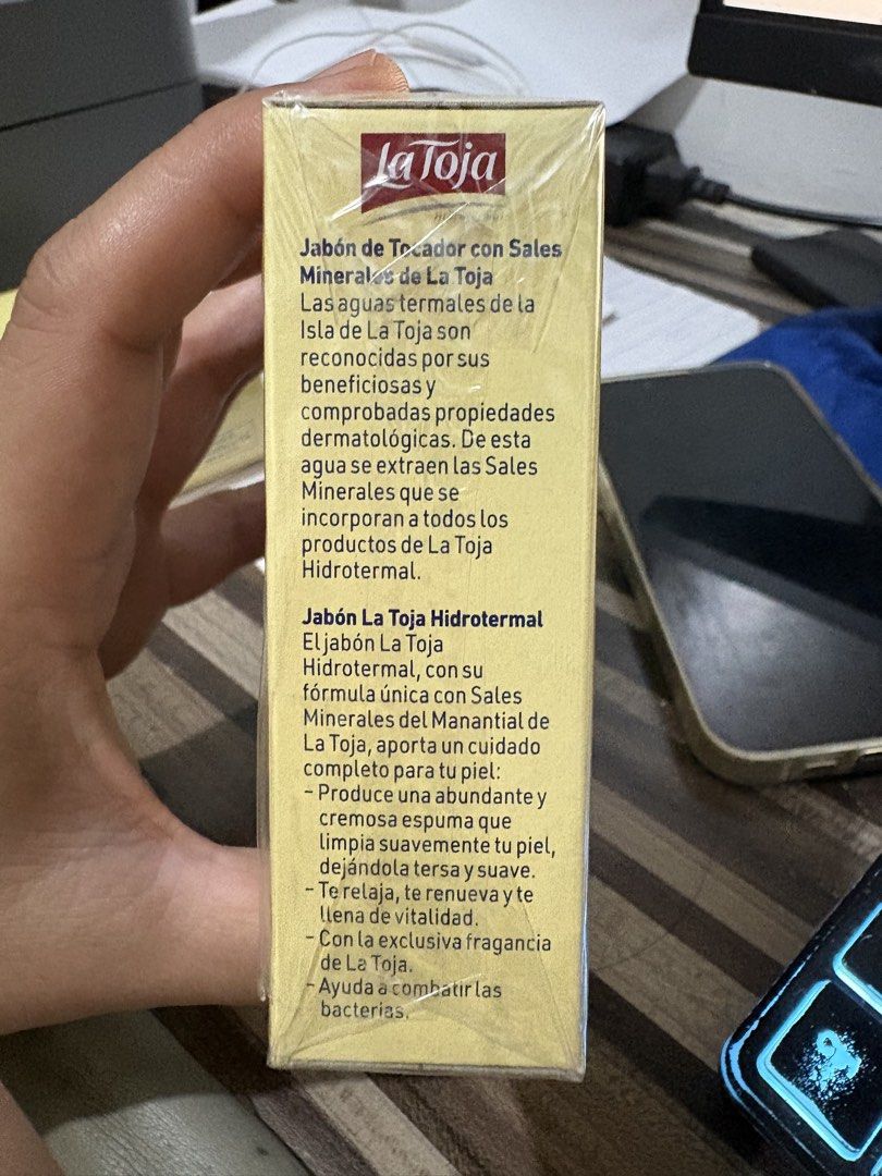 LA TOJA BAR SOAP 100G X 2 (Category: Body Care) located in Las Pinas. Submitted by tintindahan (Listing ID 1460660545, Image 2). Description: ON HAND LIMITED STOCKS 100G X 2 ORIGINAL.