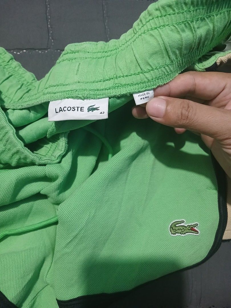 🐊Lacoste🐊 (Category: Shorts) located in Cadiz. Submitted by jcthrifting (Listing ID 1460649840, Image 3). Description: 🐊Lacoste🐊 Lacoste Women's Contrast Panel Pique Shorts Authentic✅️ made in Peru #42 13L×30-34W excellent to as new condi no issue 📩.