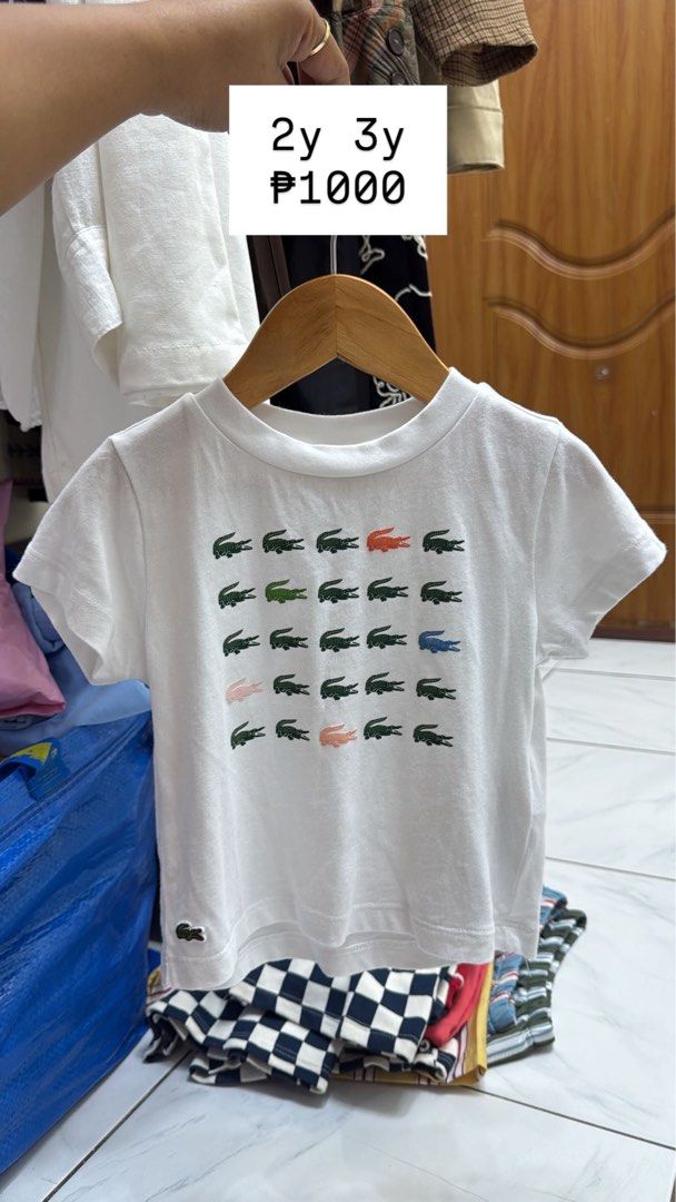LACOSTE 2y & 3y (Category: Babies & Kids Fashion) located in Manila. Submitted by everlastingtrends (Listing ID 1460556729, Image 1). Description: .