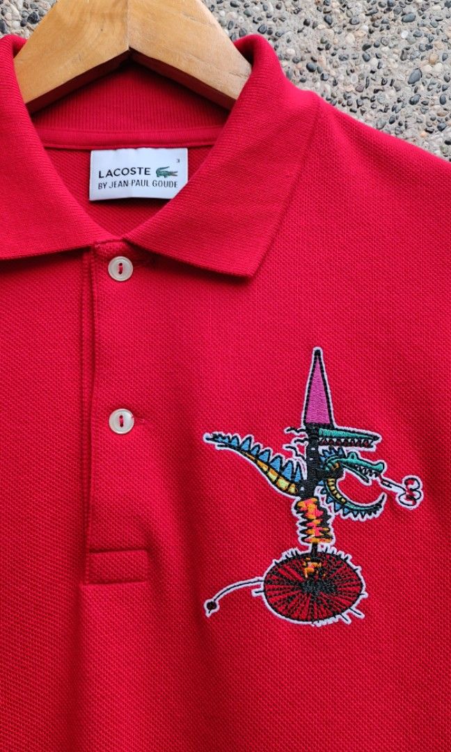 Lacoste by Jean-Paul Goude (Category: Activewear) located in Davao. Submitted by st333tcartel (Listing ID 1460547558, Image 2). Description: Size 3 Length 28 Width 18.5.