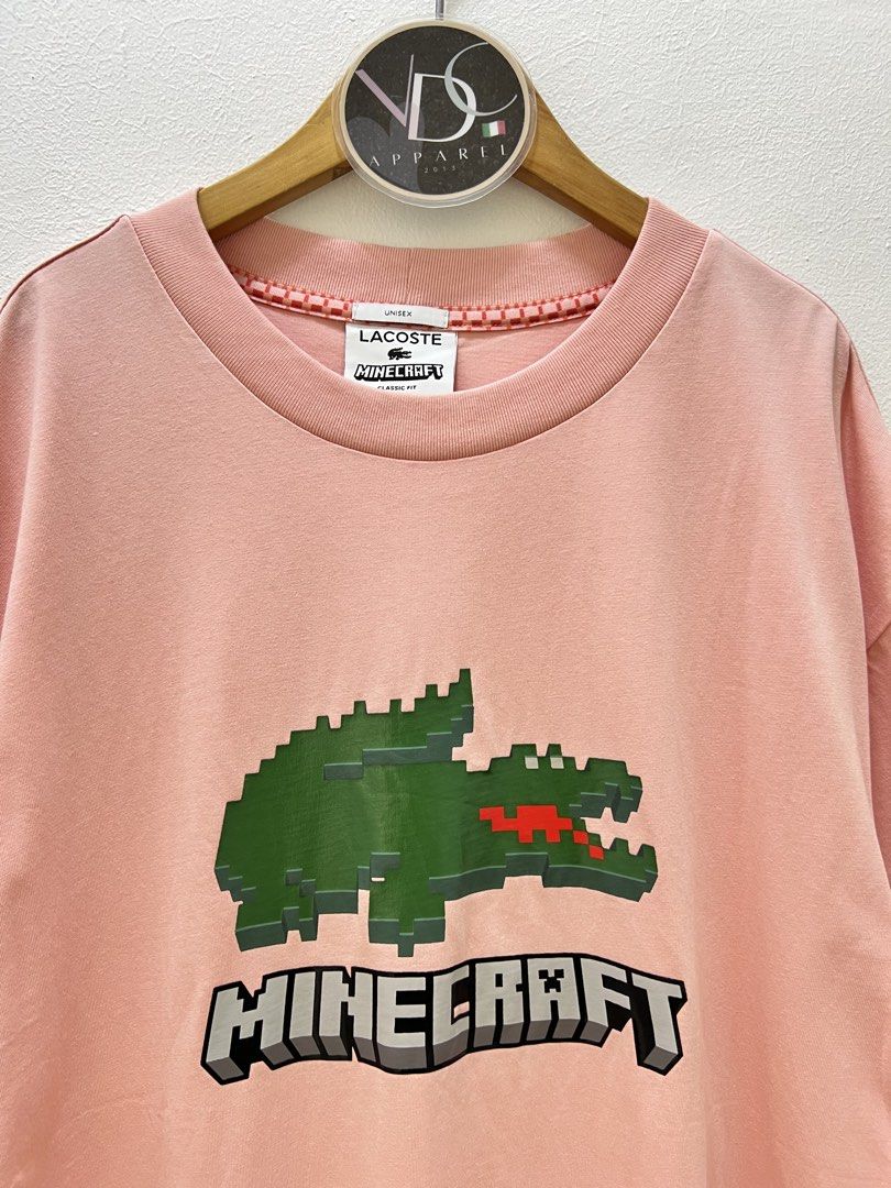 Lacoste Minecraft Loosefit Cotton Tees (Category: Tshirts & Polo Shirts ) located in Imus. Submitted by vdc.apparel (Listing ID 1460606494, Image 2). Description: Brandnew no hangtags. Ready to ship. Last pc item .