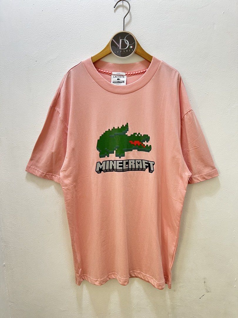 Lacoste Minecraft Loosefit Cotton Tees (Category: Tshirts & Polo Shirts ) located in Imus. Submitted by vdc.apparel (Listing ID 1460606494, Image 1). Description: Brandnew no hangtags. Ready to ship. Last pc item .