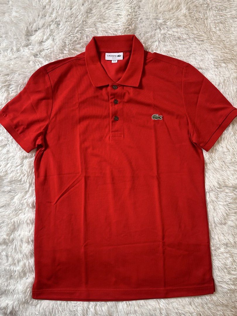 Lacoste Polo Shirt (Category: Activewear) located in Manila. Submitted by uniqlow717 (Listing ID 1460525288, Image 2). Description: ‼️‼️Declutter Sale! ‼️‼️ Perfect for smart-casual dates, casual Fridays, office days, and weekend brunches. 💼☕ 💫 Condition: Preloved / Excellent Condition / Gently Used 📏 Size: Medium; FR 4 💰 Price: ₱1500 📦 Shipping: Lalamove or Grab pick up 💌 DM.