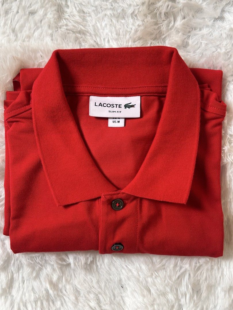 Lacoste Polo Shirt (Category: Activewear) located in Manila. Submitted by uniqlow717 (Listing ID 1460525288, Image 1). Description: ‼️‼️Declutter Sale! ‼️‼️ Perfect for smart-casual dates, casual Fridays, office days, and weekend brunches. 💼☕ 💫 Condition: Preloved / Excellent Condition / Gently Used 📏 Size: Medium; FR 4 💰 Price: ₱1500 📦 Shipping: Lalamove or Grab pick up 💌 DM.