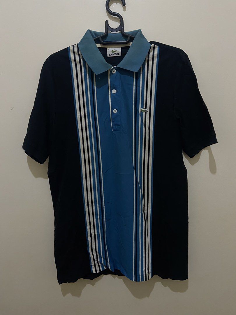 Lacoste Polo shirt (Category: Activewear) located in Tuguegarao City. Submitted by nero_28 (Listing ID 1460536129, Image 1). Description: Dimes: 28/22 Issue: Minimal discoloration and need wash .