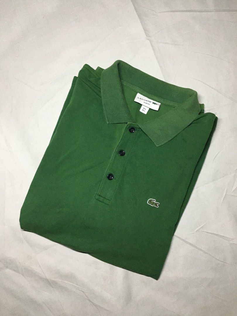 lacoste polo shirt (Category: Activewear) located in Cagayan de Oro. Submitted by rosellersumod-ong (Listing ID 1460682850, Image 2). Description: very good condition issue:fade part Good for psg Authenticity is guaranteed Size 6 Or L 20/27 cr9/10.