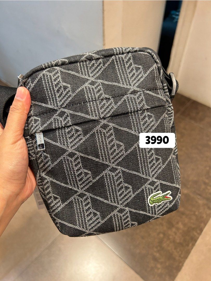 Lacoste sling bag (Category: Sling Bags) located in Calamba. Submitted by biyanggg (Listing ID 1460649930, Image 1). Description: Brandnew w paperbag Plus sf.