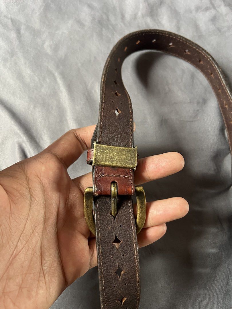 Leather belt (Category: Belts) located in Batangas. Submitted by thegudoldays (Listing ID 1460574023, Image 2). Description: Avaialble !!! Leather Belt Brown - SOLD**** Gray (balenciaga) - ₱350.