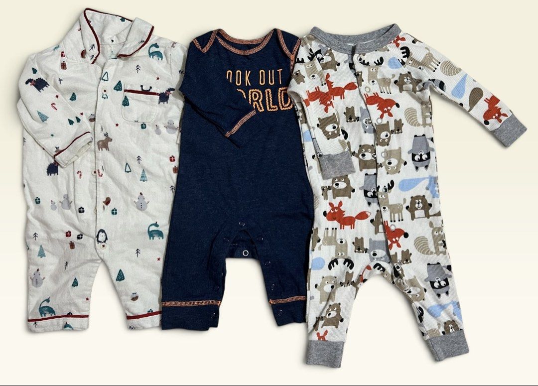 Long rompers (Category: Babies & Kids Fashion) located in Manila. Submitted by truewind.e362a9 (Listing ID 1460586331, Image 2). Description: 250 each set 3-6months.