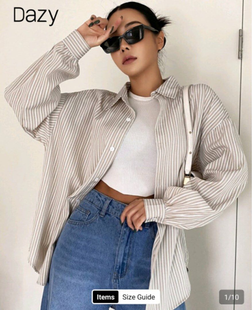 Long Sleeve Top - xs (Category: Longsleeves) located in Manila. Submitted by jstkeydee (Listing ID 1460558590, Image 2). Description: Dazy Long Sleeve Top - size xs - unused.